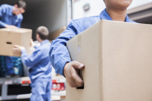 Fragile packing materials and removal cartons for a local move