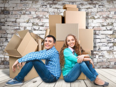 Packing and transport for a flat move in South Kensington